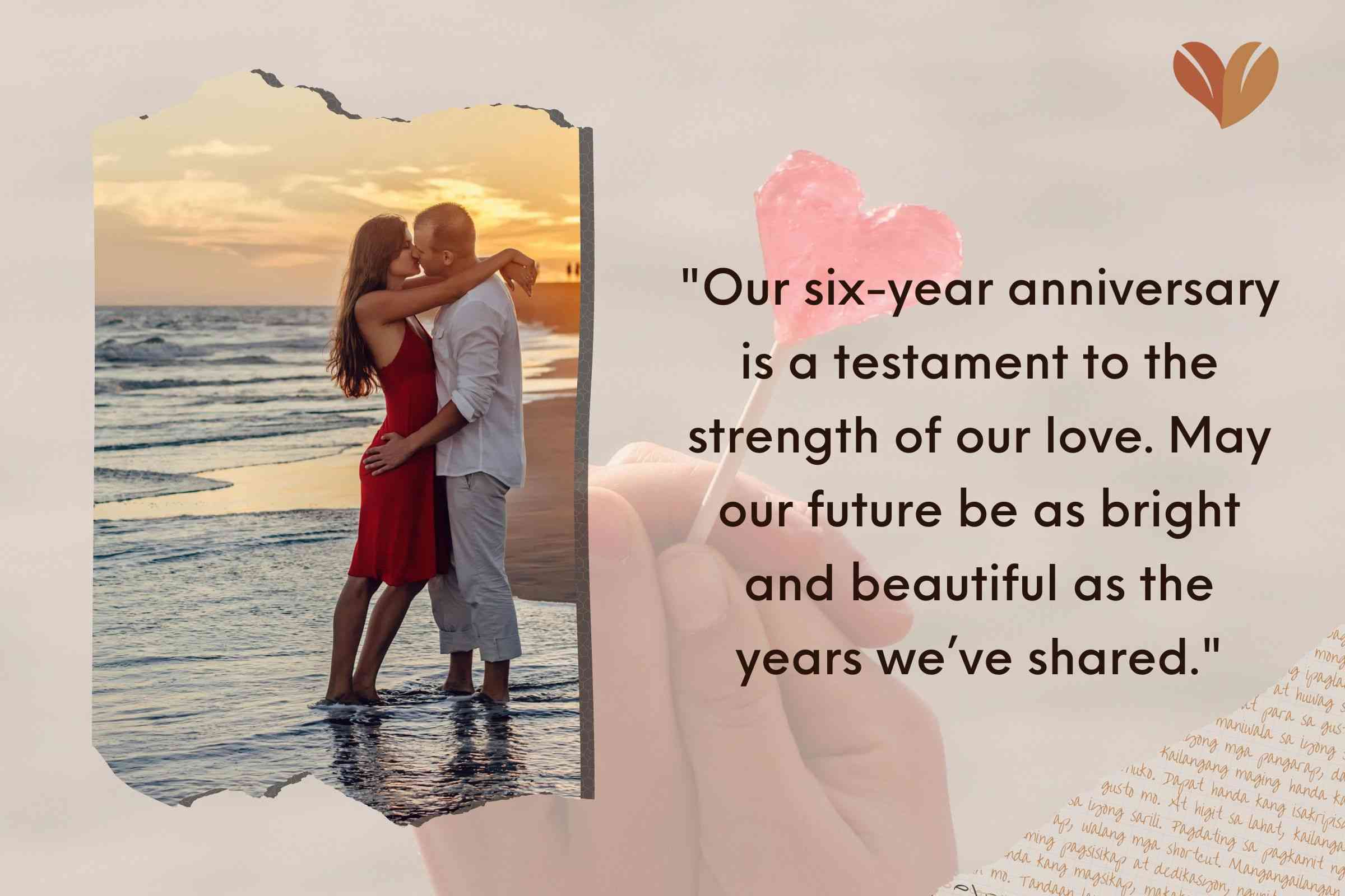 Inspirational 6th Year Anniversary Quotes For Couples