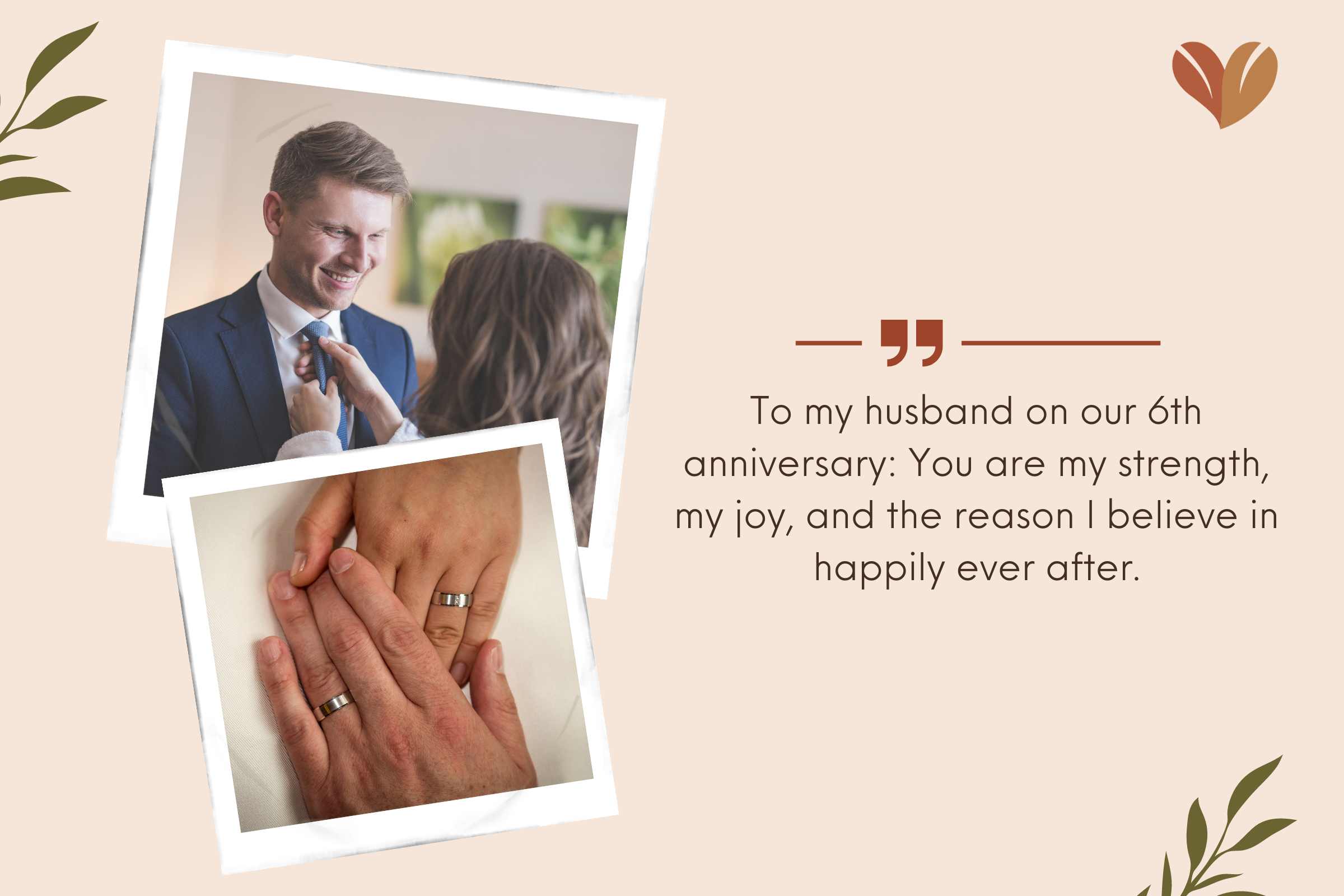 Inspirational 6th Year Anniversary Quotes For Husband