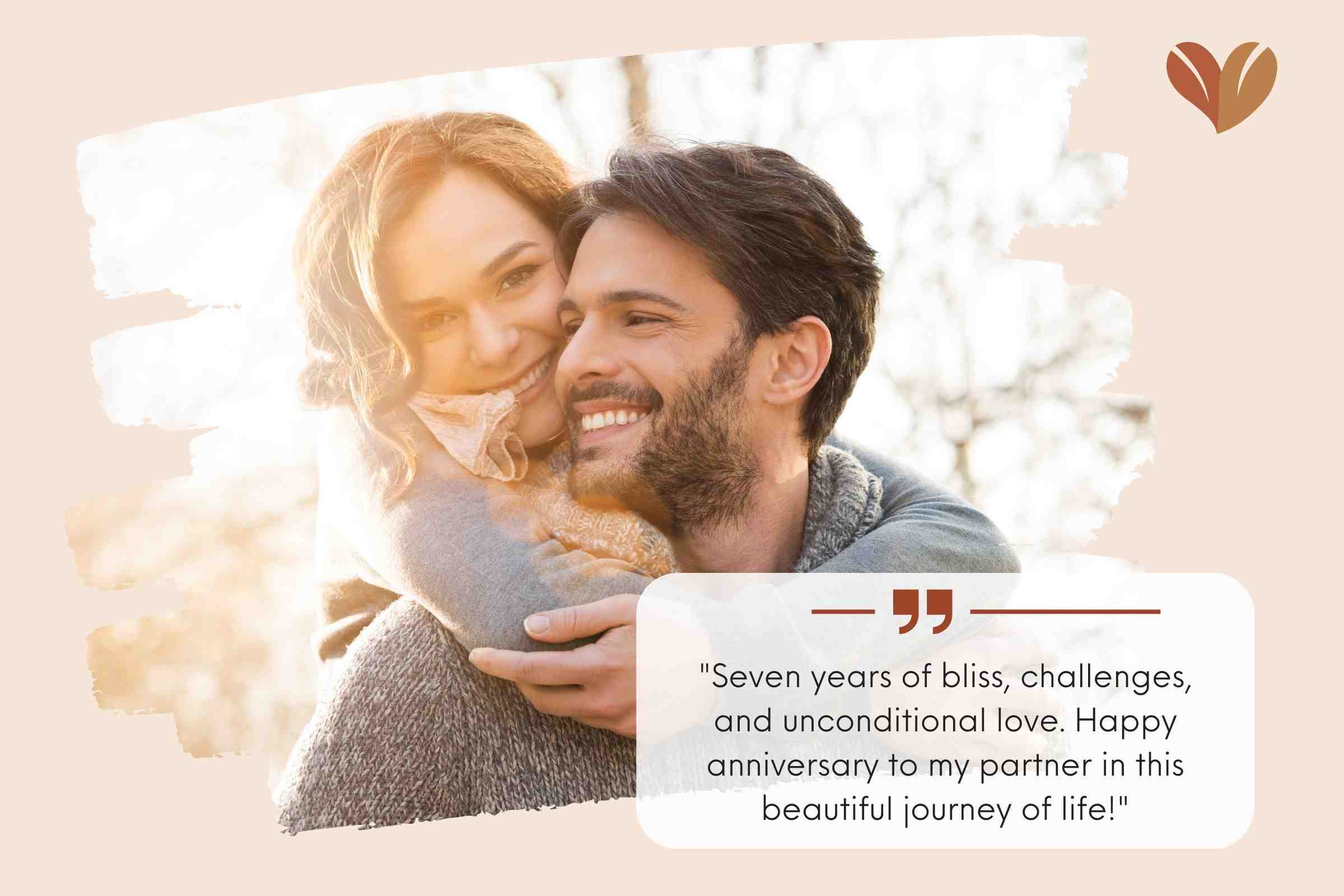 Romantic 7th Year Anniversary Quotes For Husband