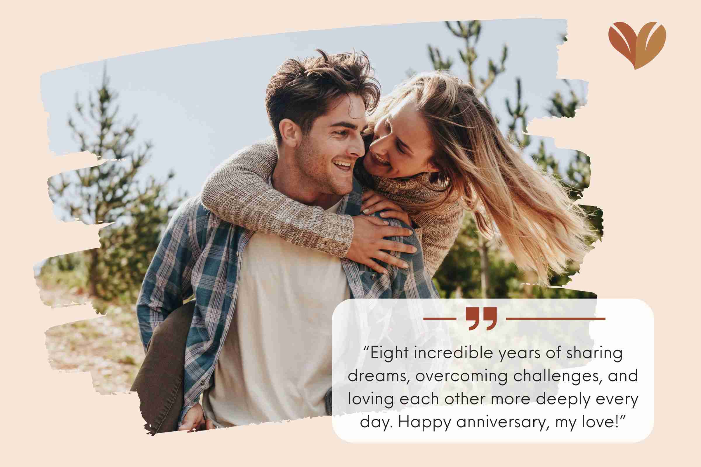 Heartfelt 8th Anniversary Quotes To Celebrate Love