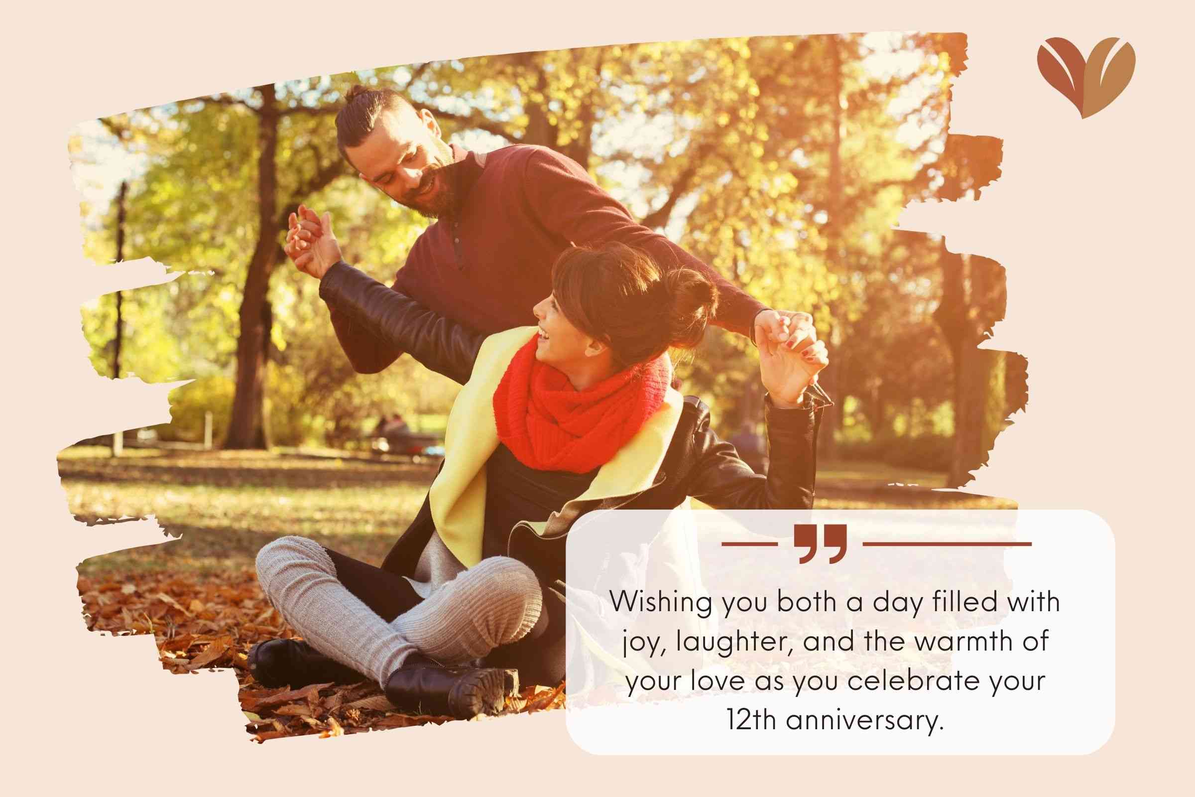 Inspirational 12th Anniversary Quotes For Couple