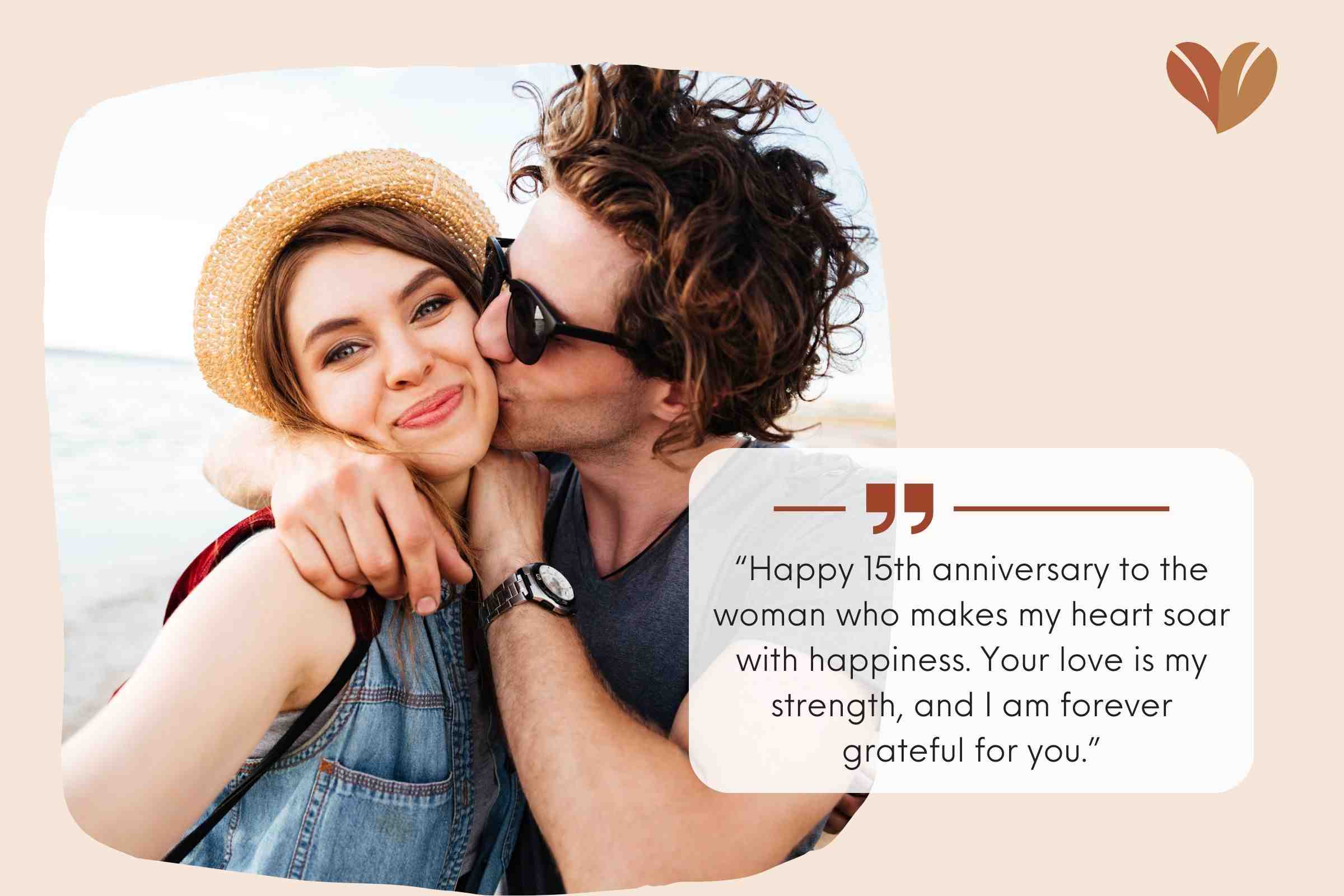 Sweet 15th Anniversary Quotes To Your Spouse