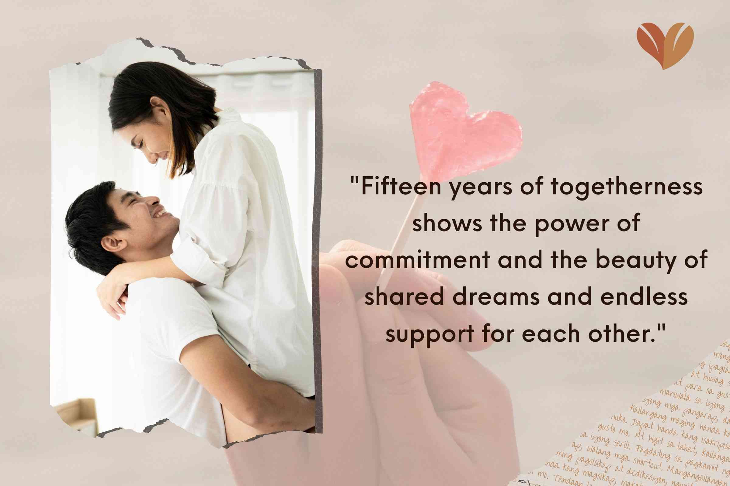 Heartfelt 15th Anniversary Quotes For Couples