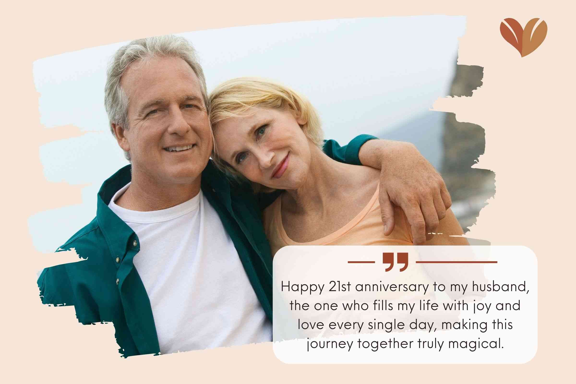 Happy 21st Anniversary Quotes For Couples