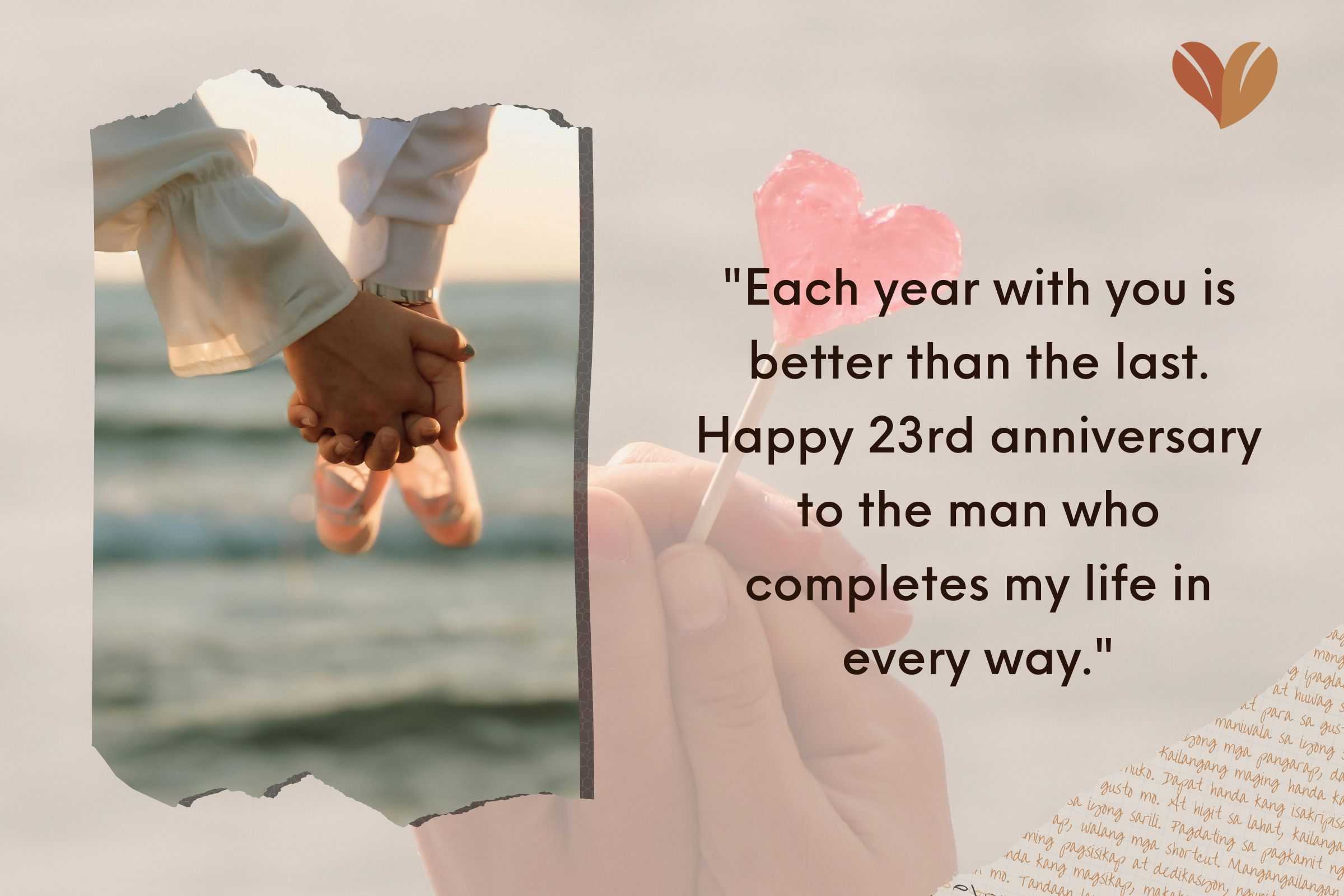 Happy 23rd Anniversary Quotes For Your Husband