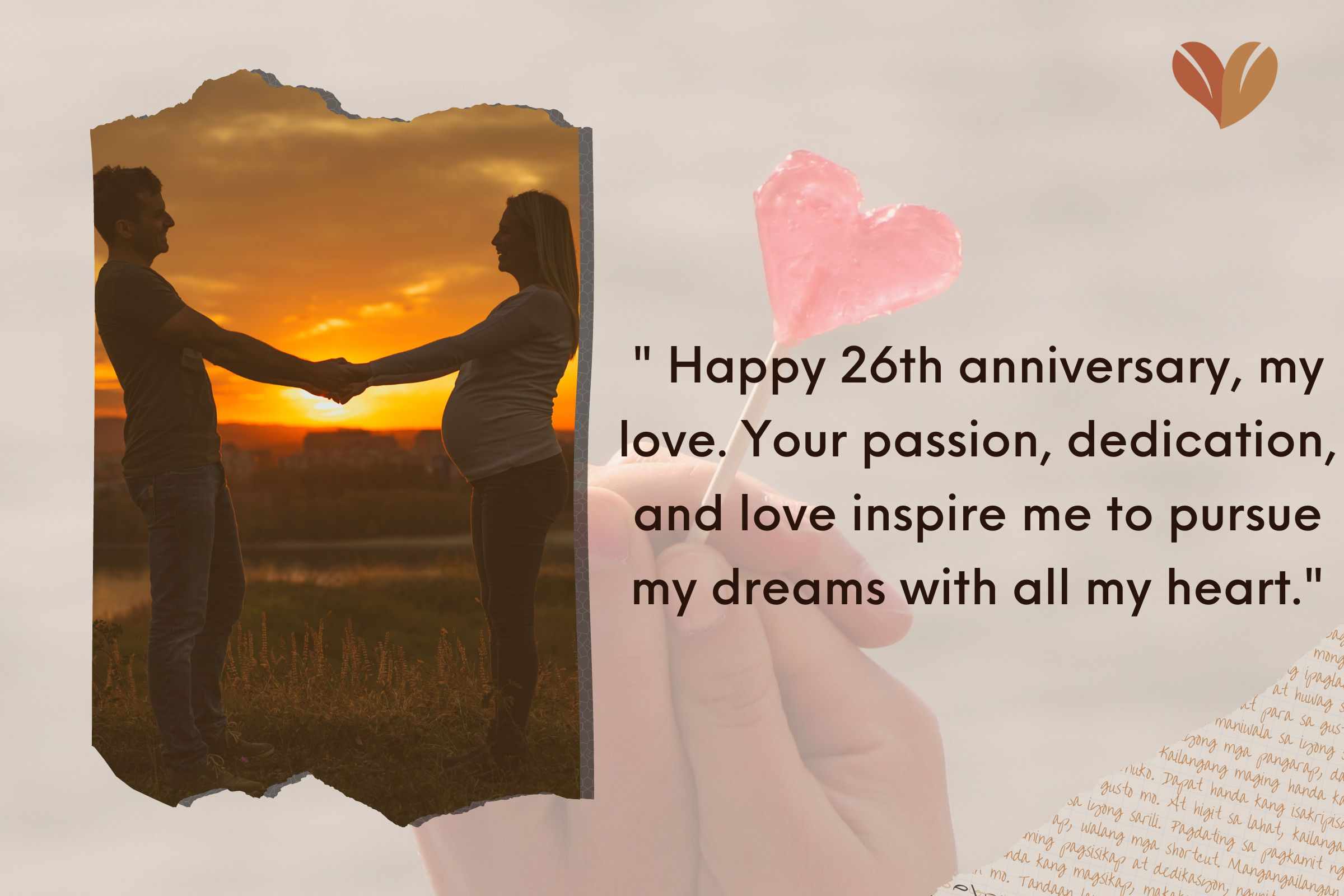 Sweet 26th Anniversary Messages To Your Husband