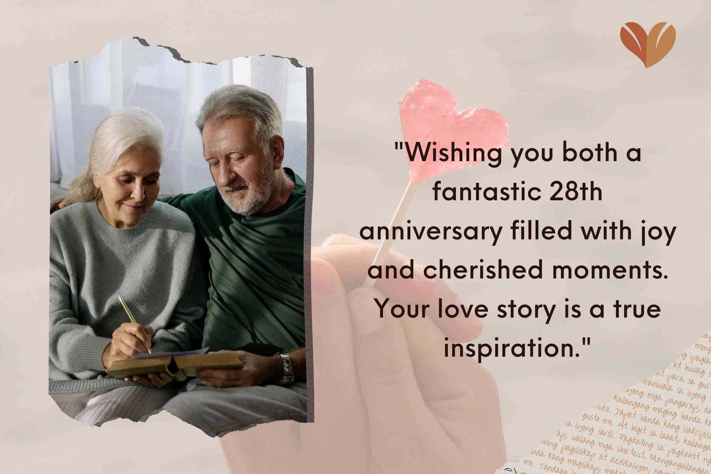 Happy 28th Anniversary Quotes For Parents