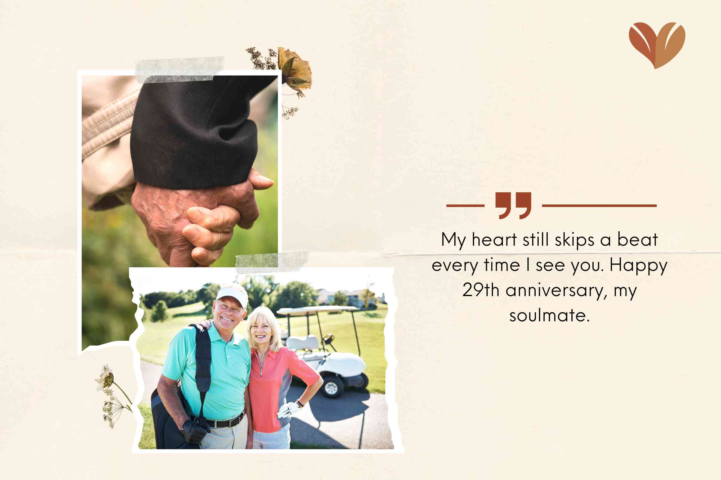 Romantic 29th Anniversary Sayings To Your Spouse