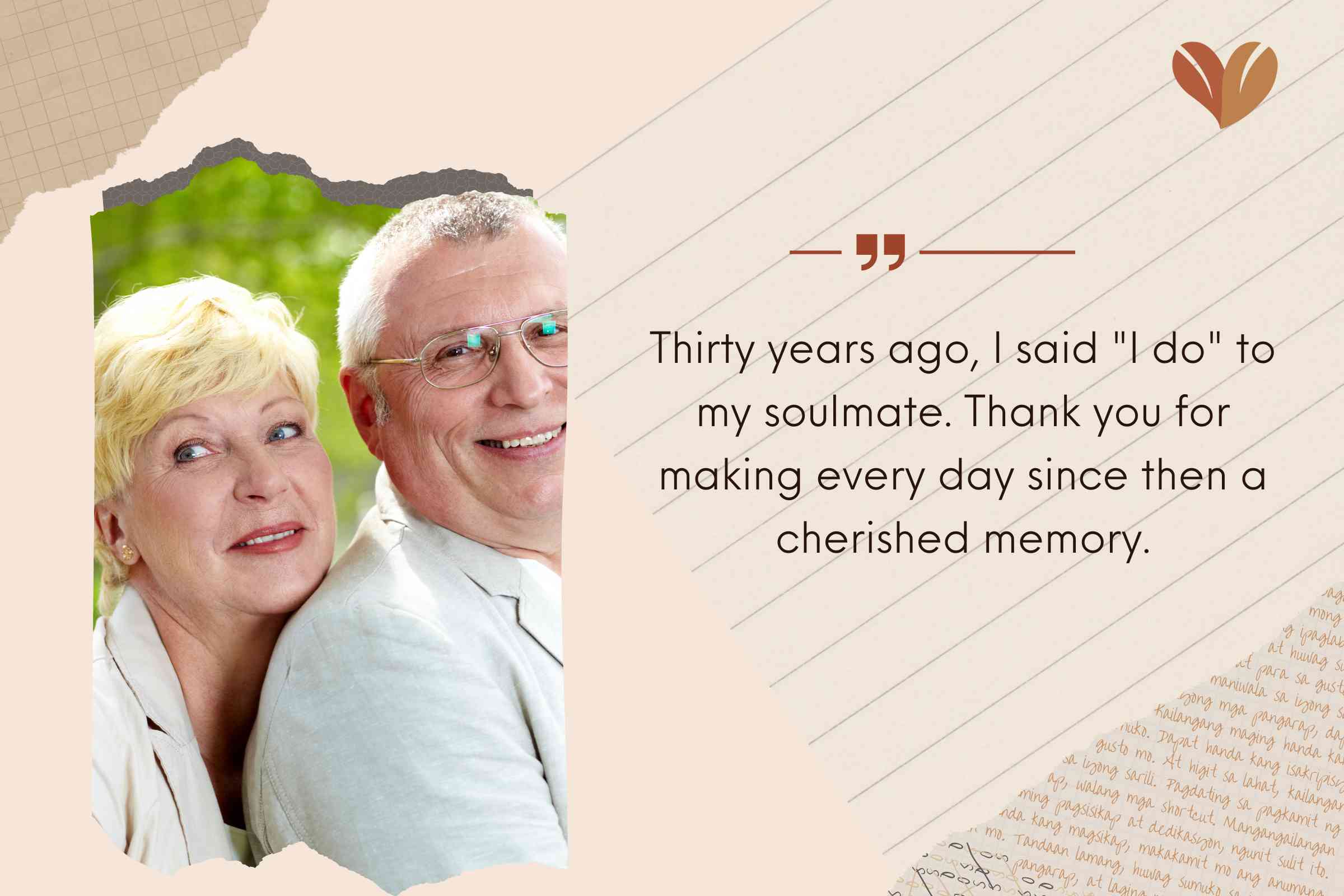 Touching 30th Anniversary Quotes For Husband