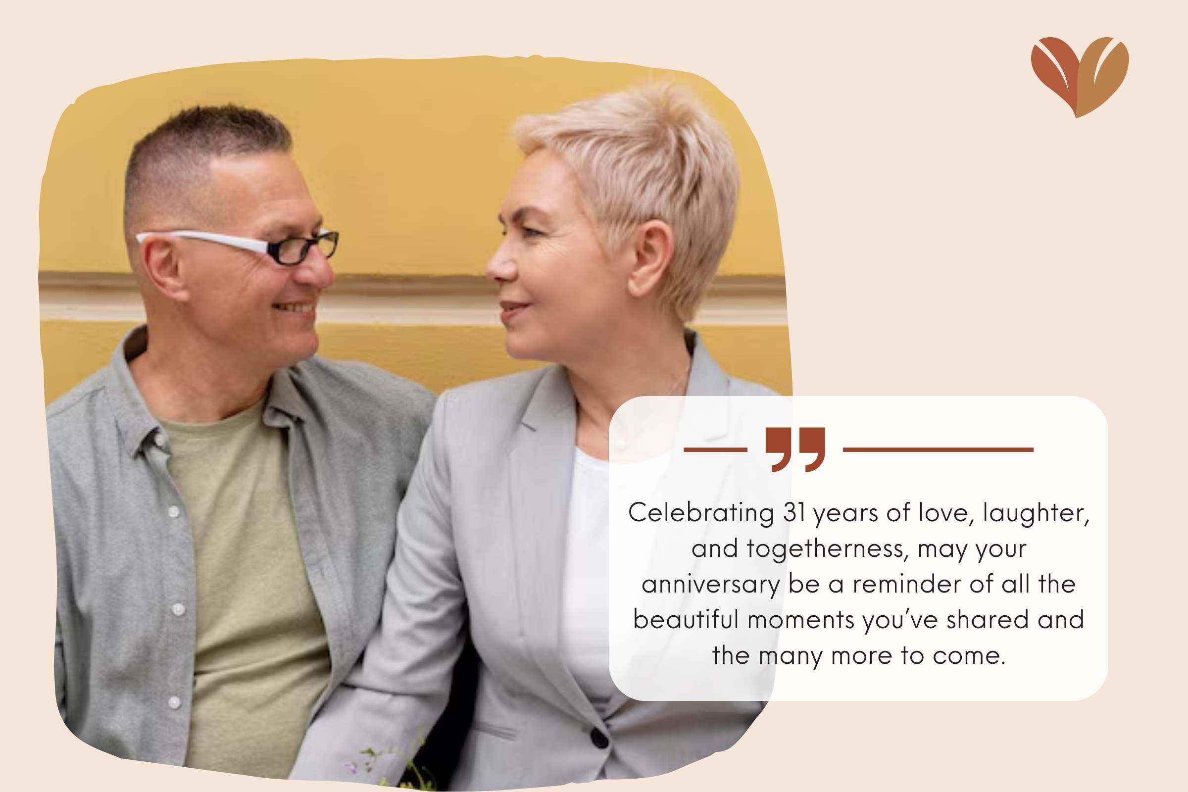 Heart-Melting 31-Year Anniversary Quote For Husband