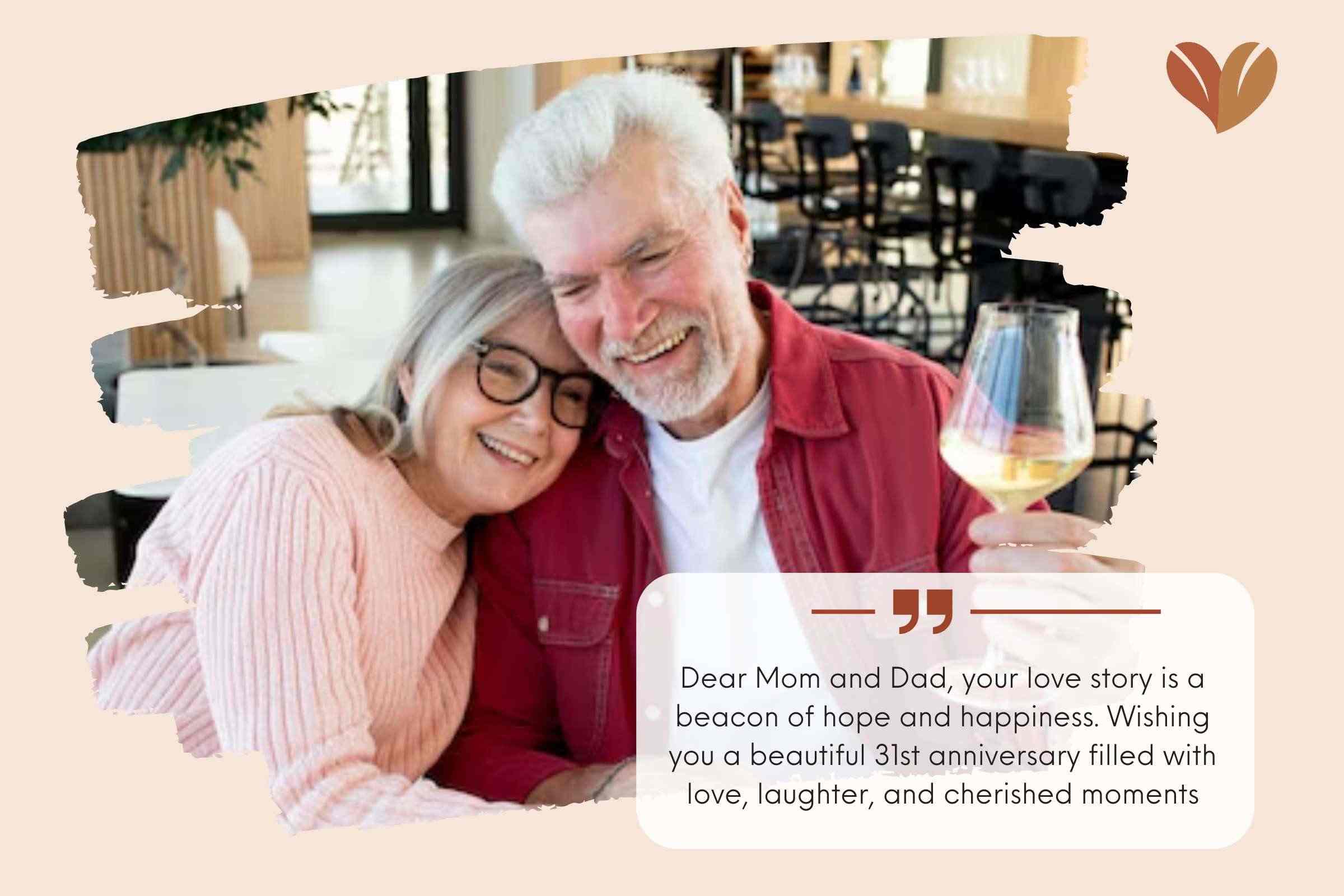 Heartfelt Anniversary Wishes For Parents From Daughter