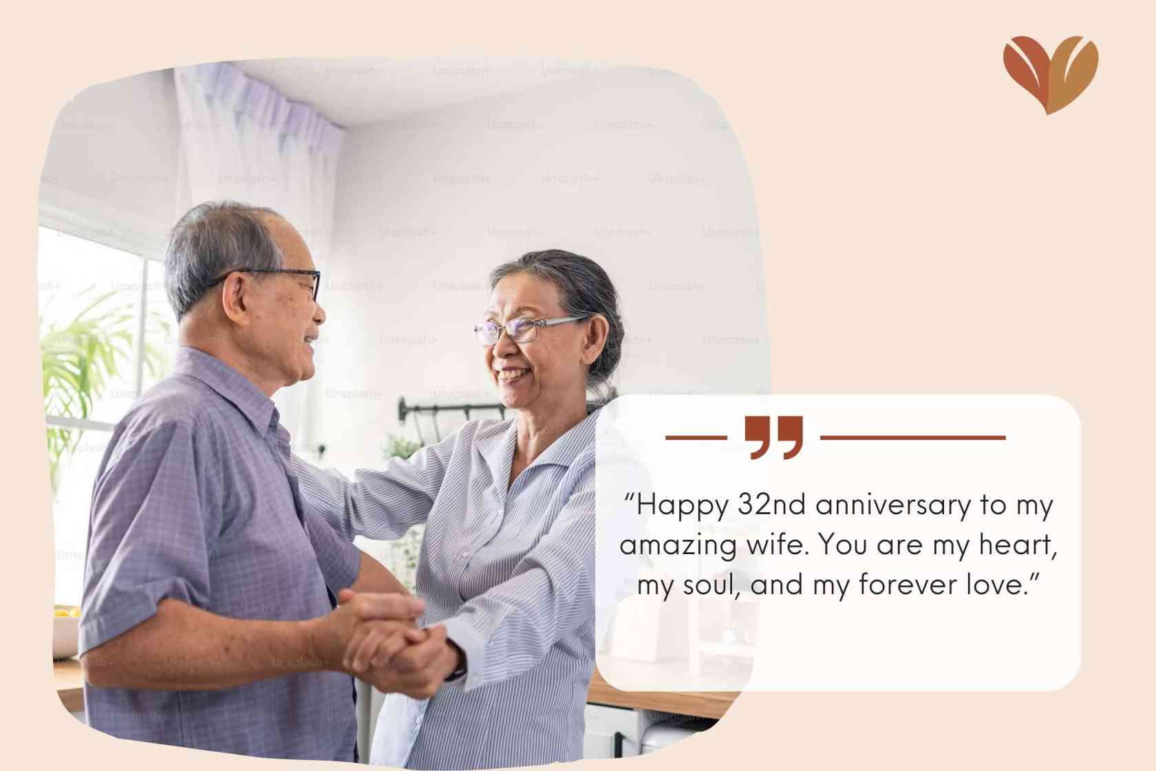 Best 32-Year Anniversary Quotes For Wife