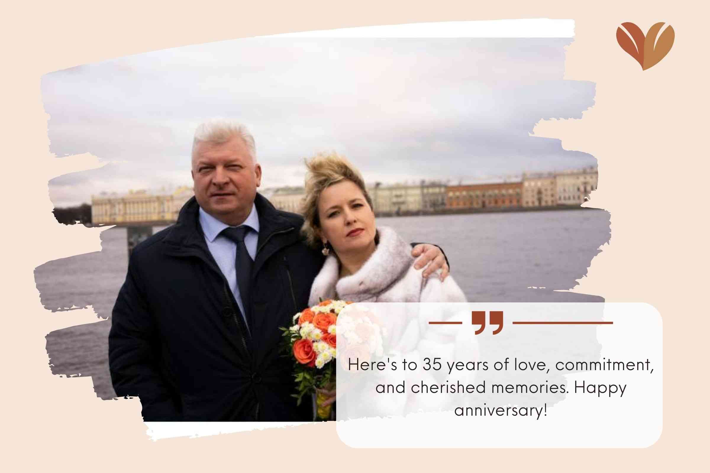 Happy 35th Wedding Anniversary Quotes For Parent