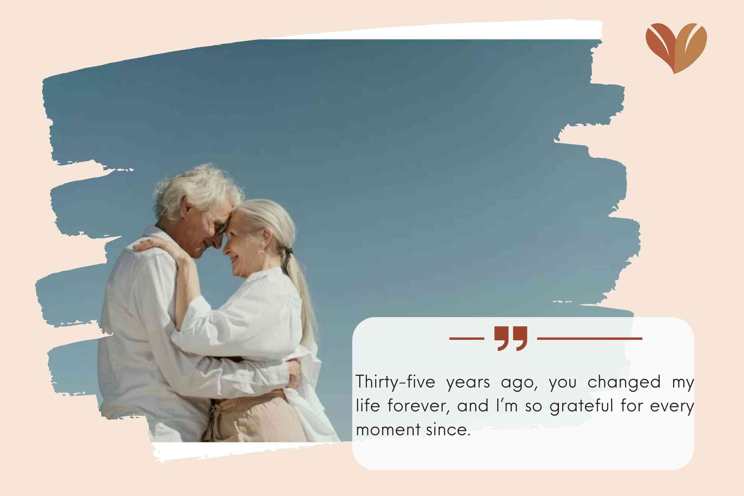 Heart-Melting 35-Year Anniversary Quotes For Wife