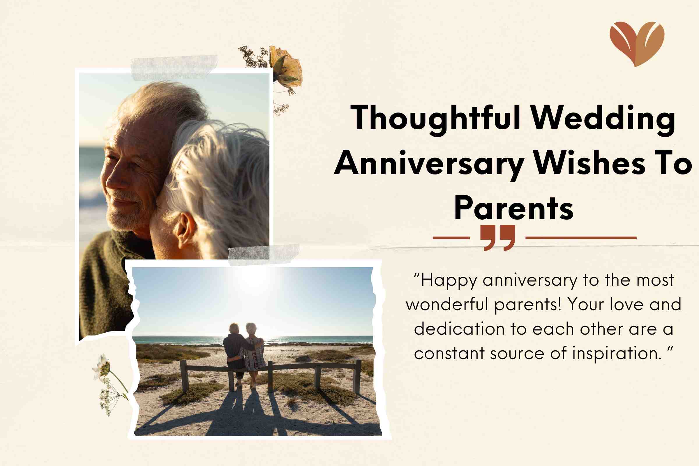 Thoughtful Wedding Anniversary Wishes To Parents