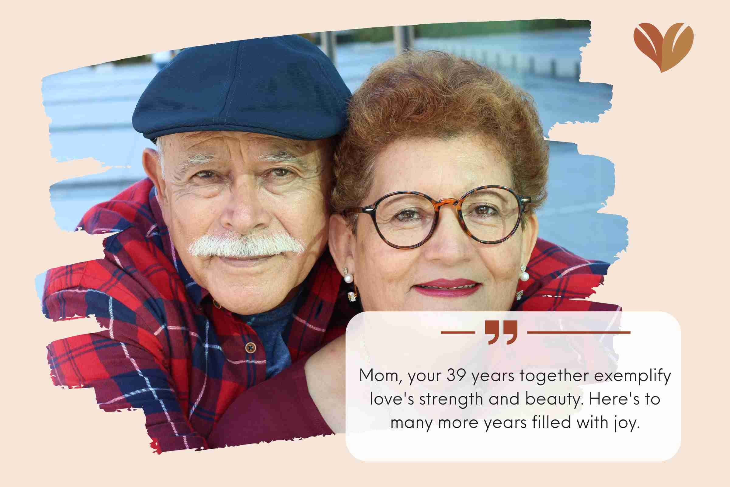 Heartfelt 39th Wedding Anniversary Quotes For Mother