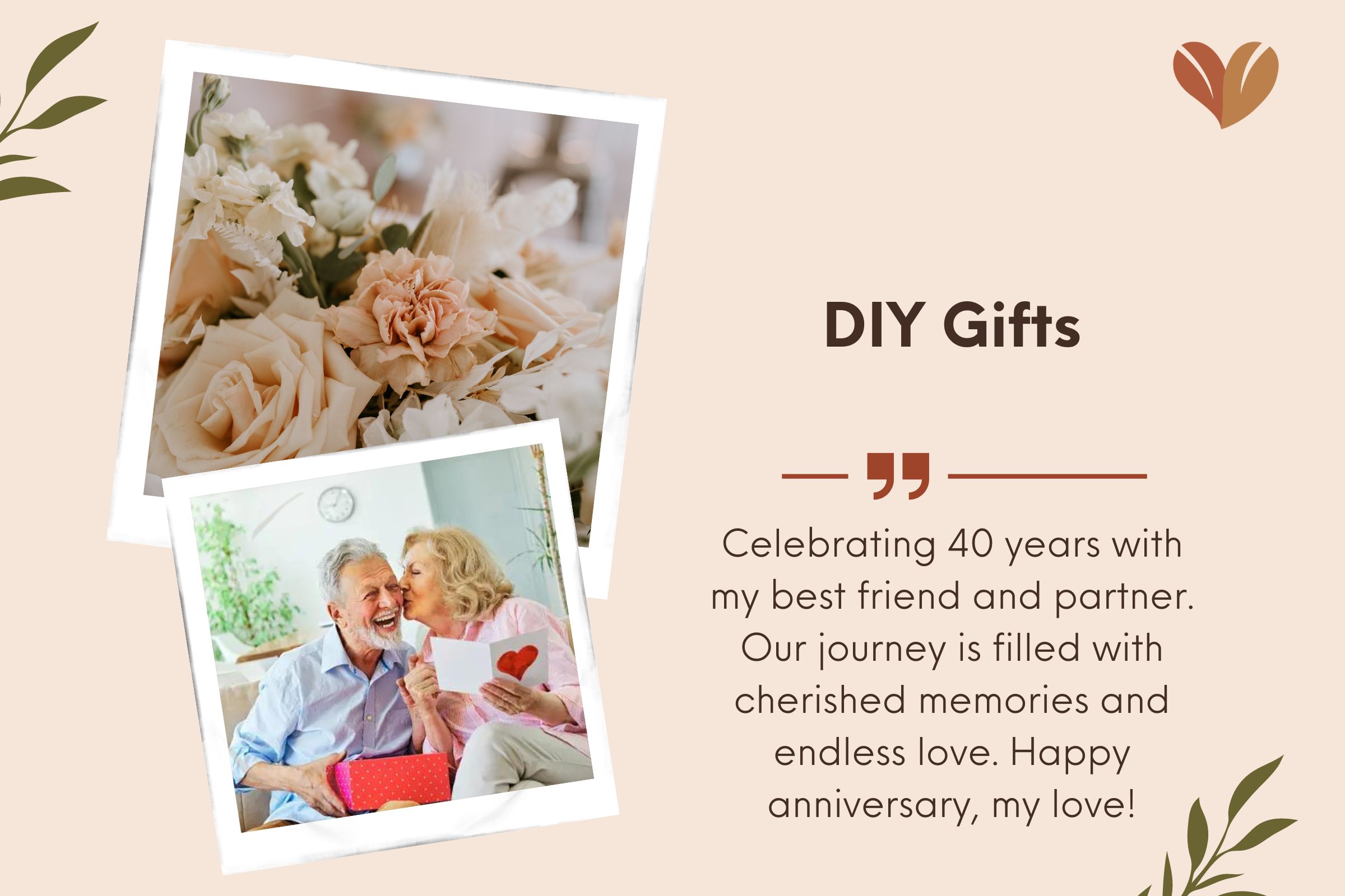 Happy 40th Wedding Anniversary Quotes For Wife Expressing Gratitude and Memories