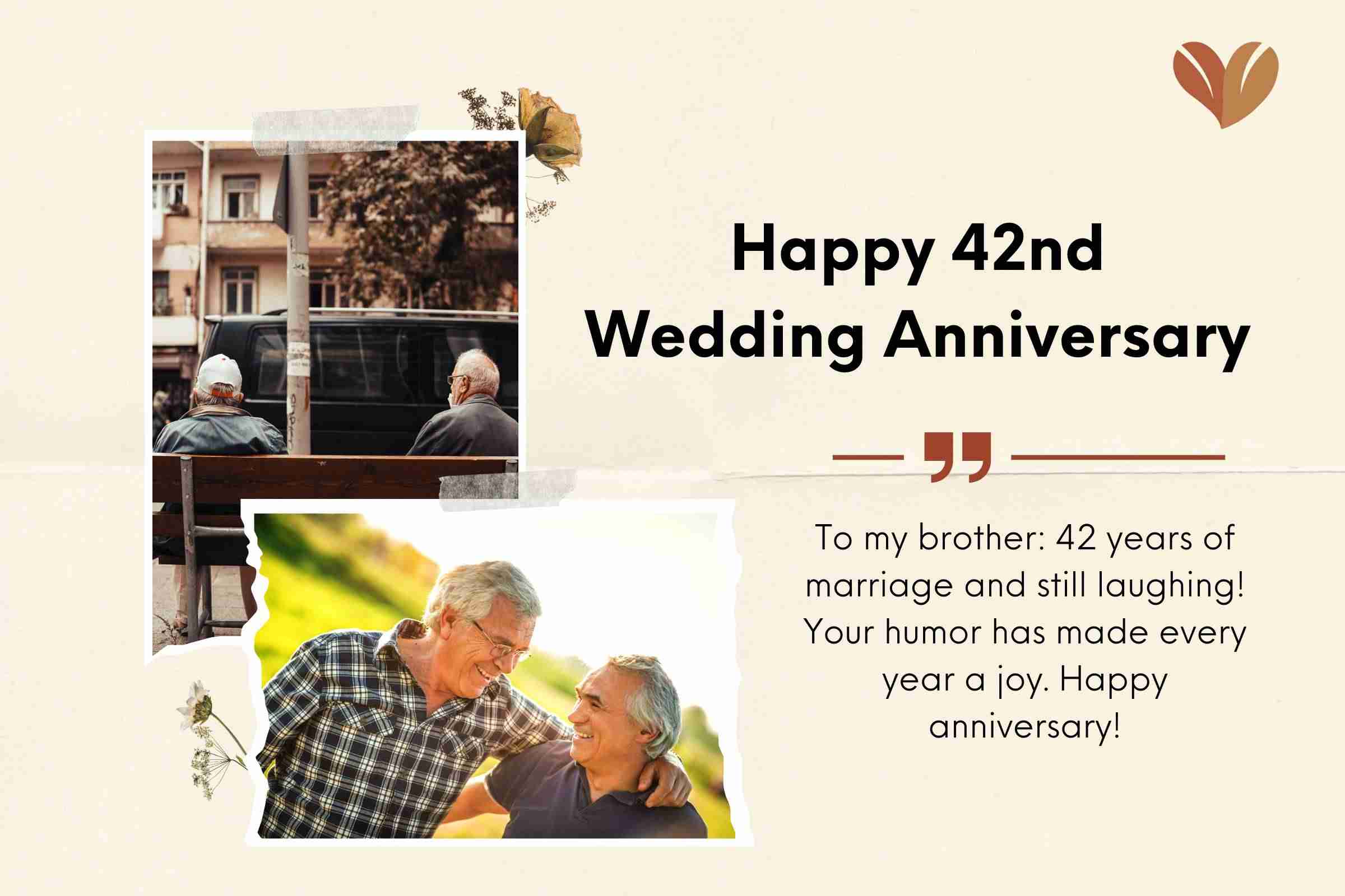 Funny Marriage Anniversary Quotes For Your Brother