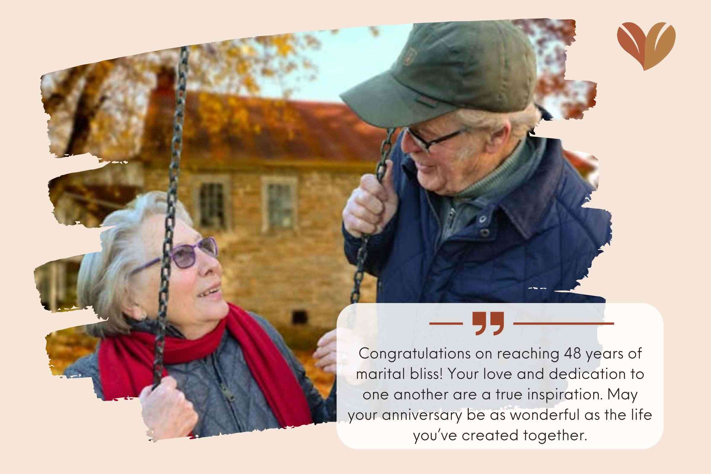 Inspirational 48th Anniversary Wishes For Couples From Family Members