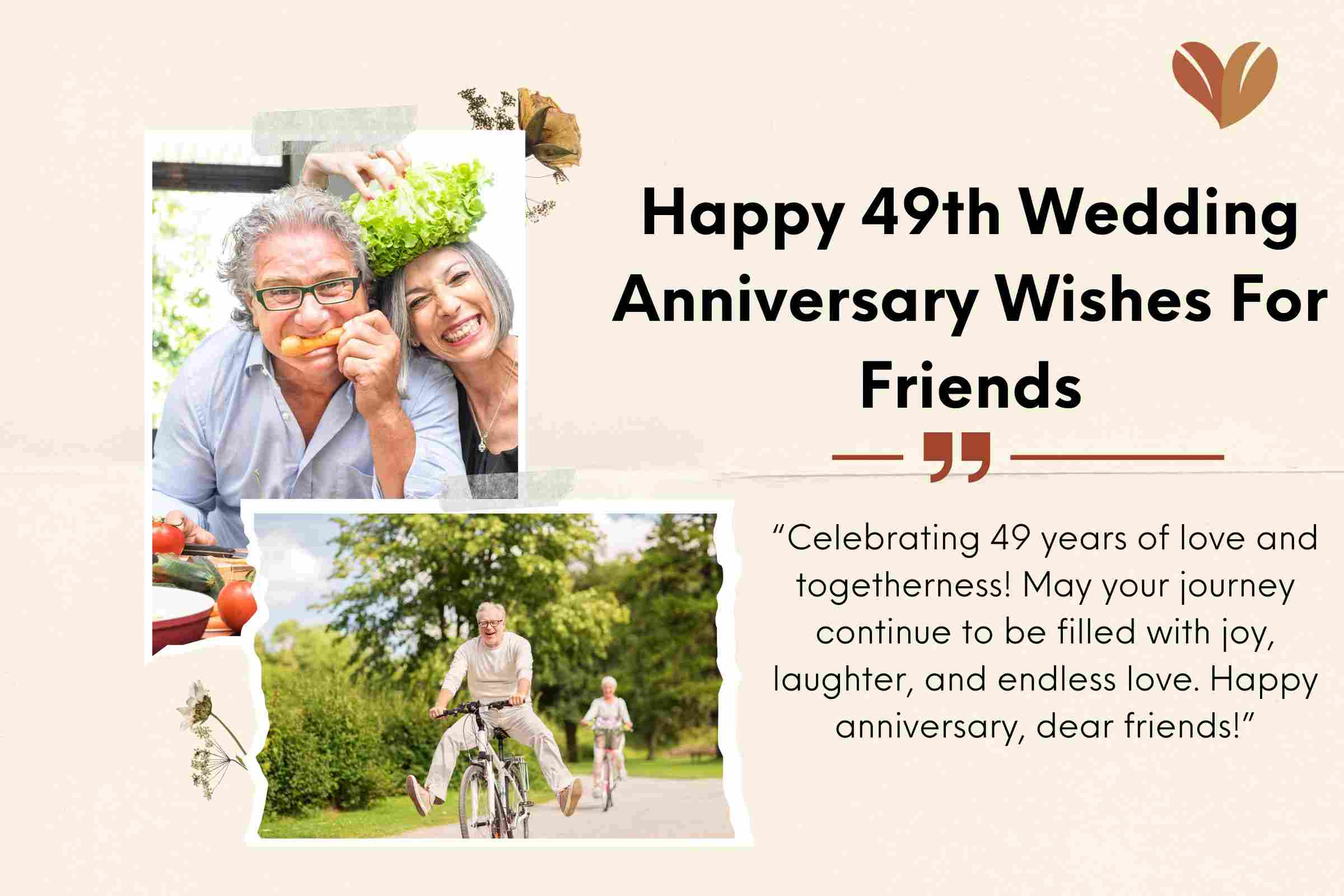 Happy 49th Wedding Anniversary Wishes For Friends