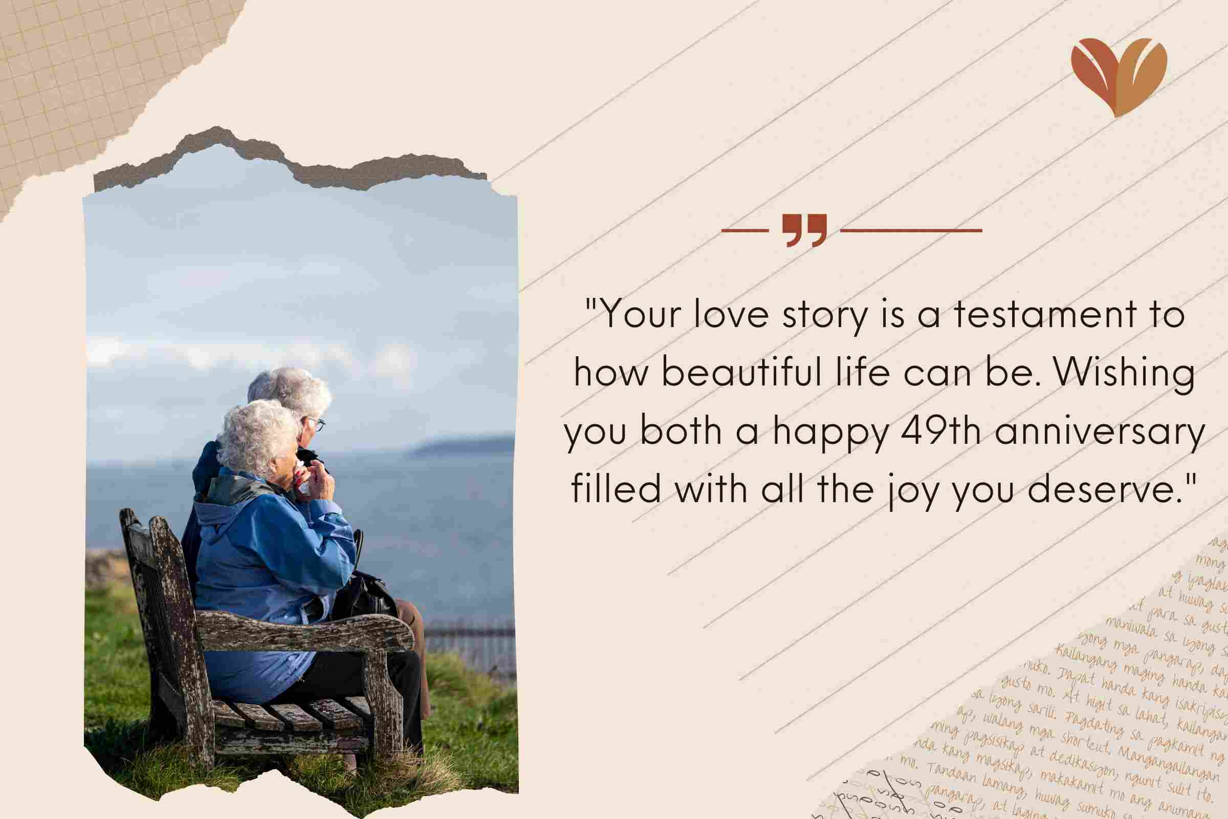 Cute 49th Anniversary Messages For Couples