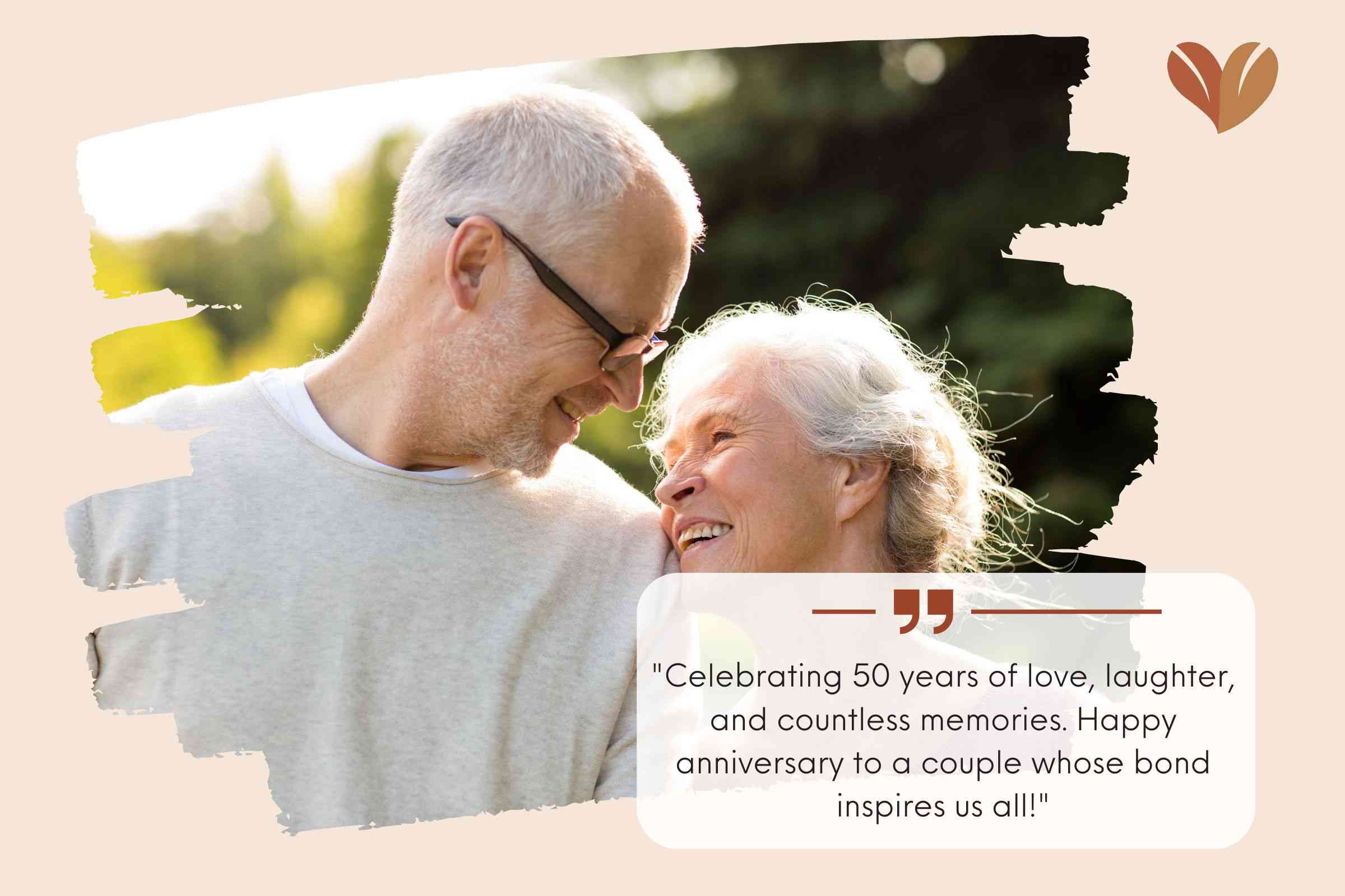 Happy 50th Year Anniversary Quotes For Husband And Wife