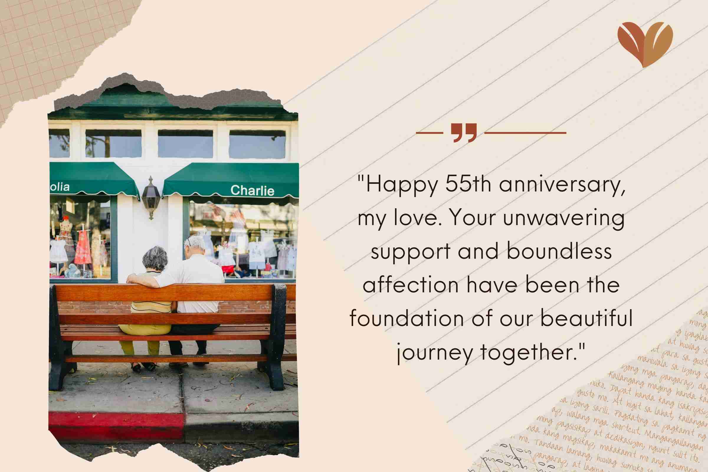 Heartfelt 55th Wedding Anniversary Quotes For Couples