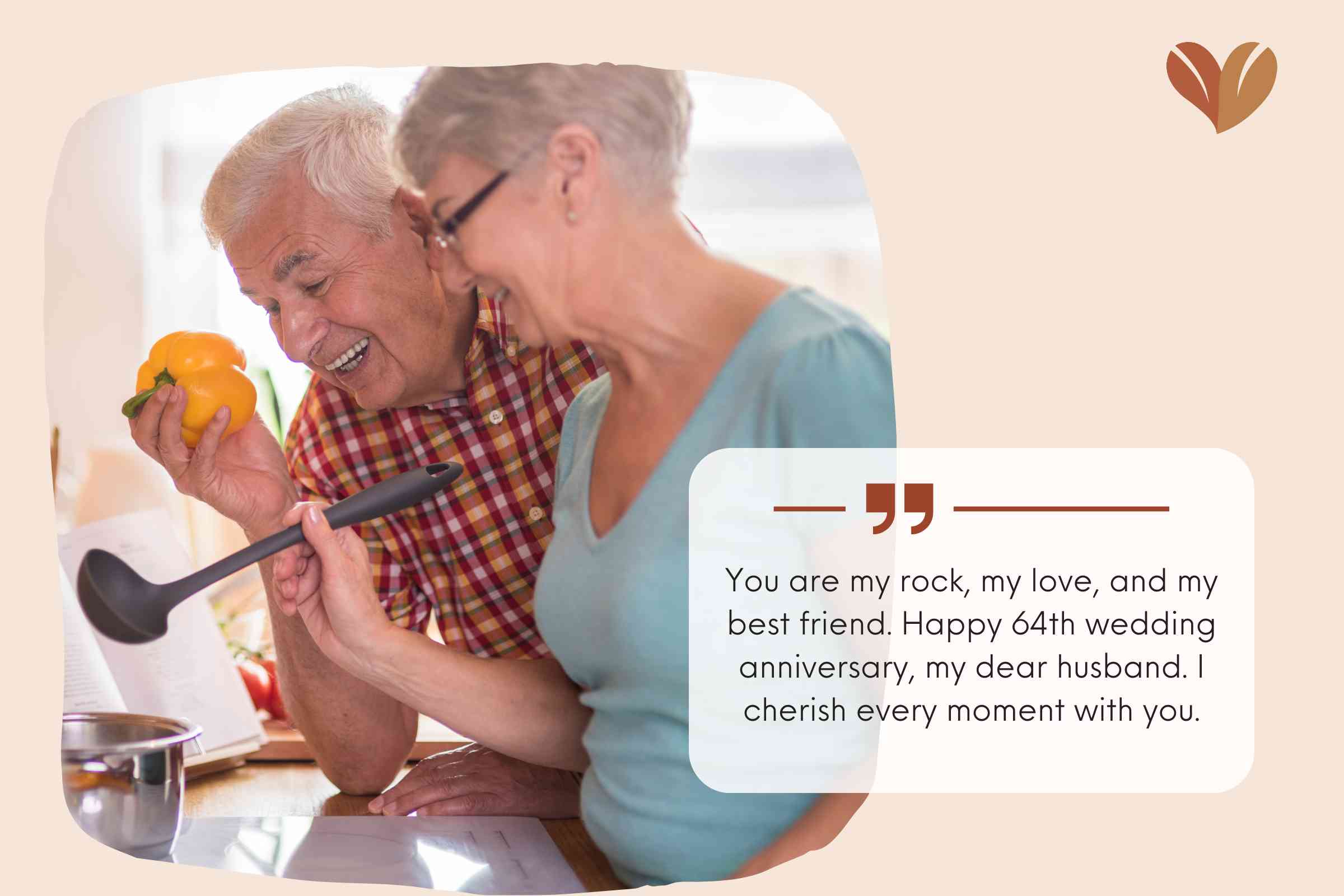 Heartfelt 64th Wedding Anniversary Quotes For Husband