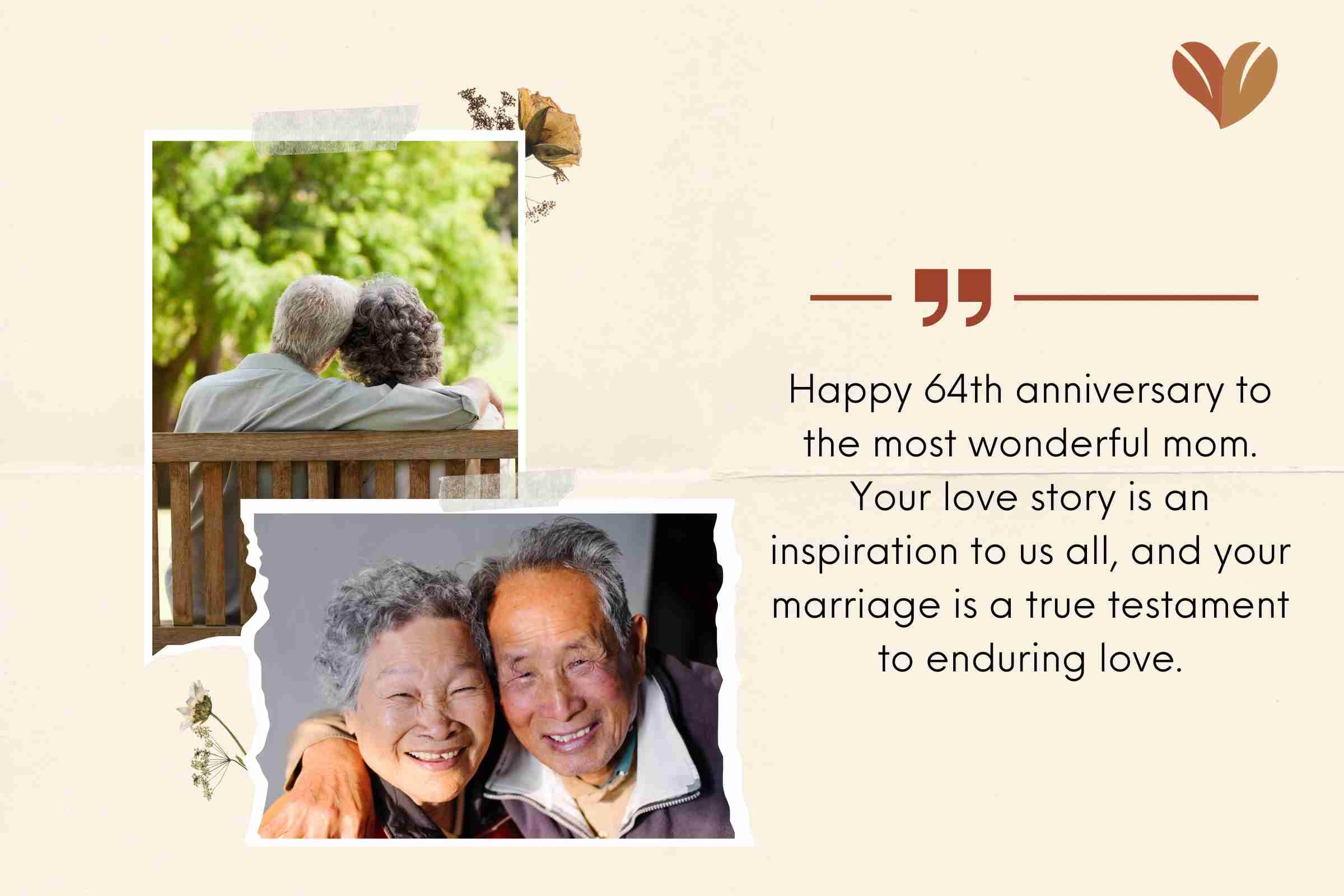 Happy 64th Wedding Anniversary Quotes For Her