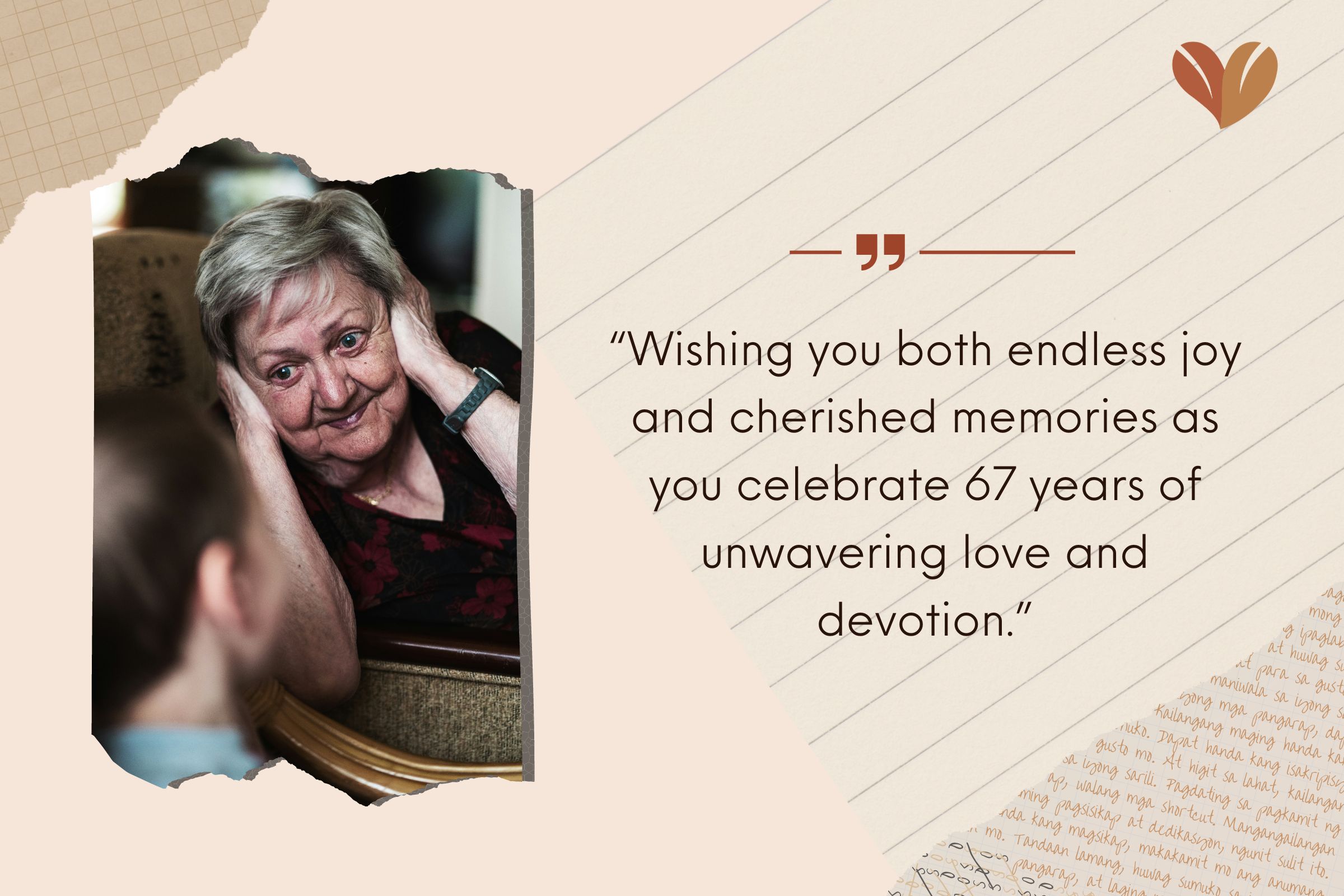 Romantic 67th Wedding Anniversary Wishes To Your Wife