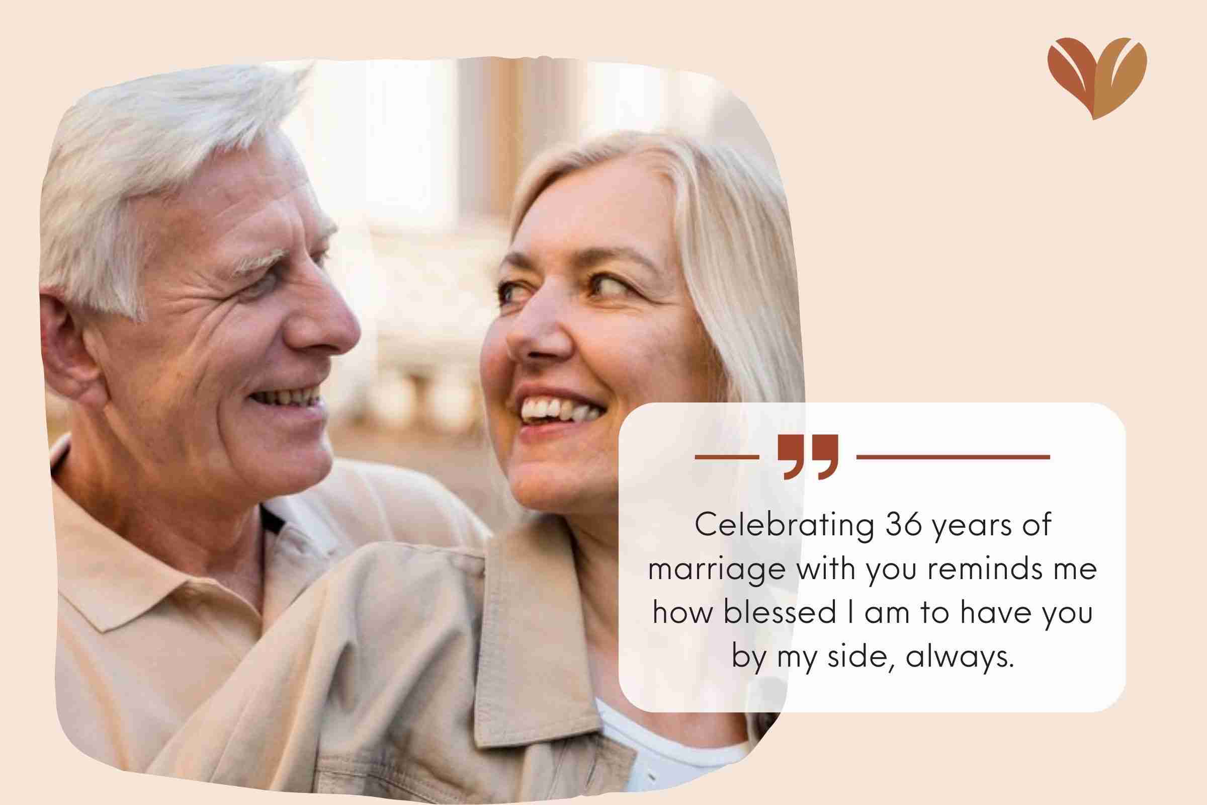 Happy 36th Marriage Anniversary Quotes For Your Husband