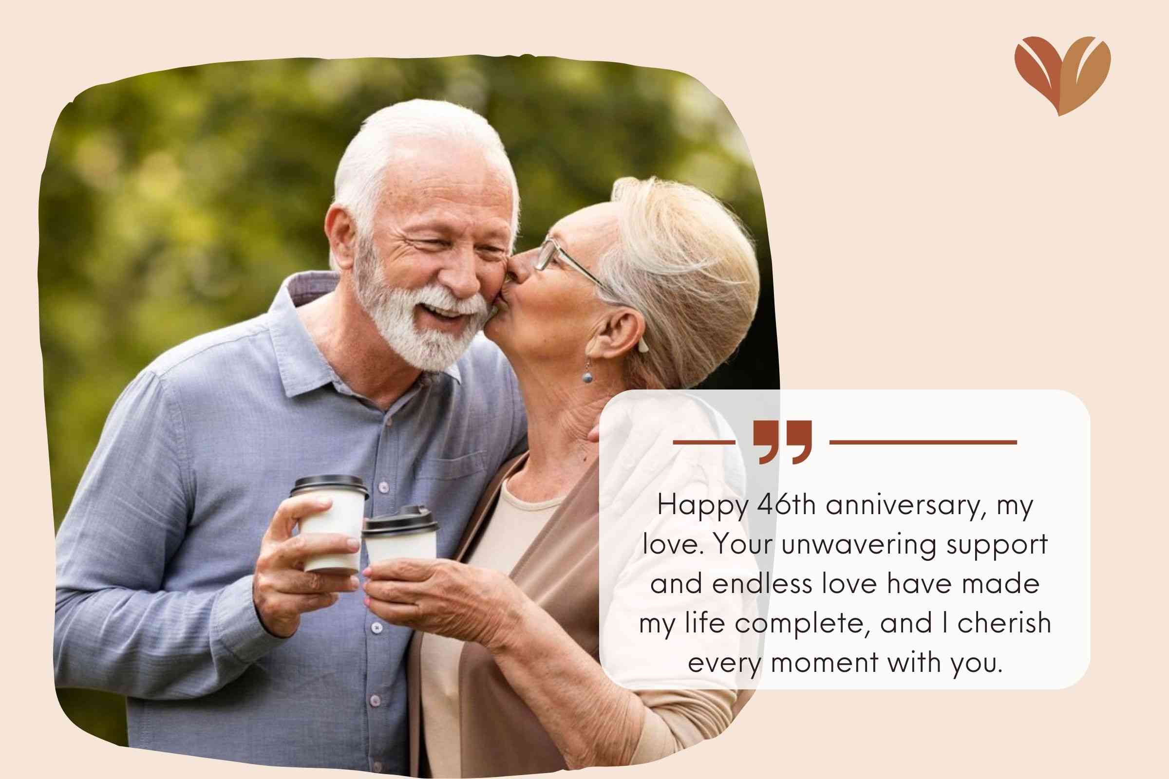 Funny 46th Marriage Anniversary Wishes For Wife