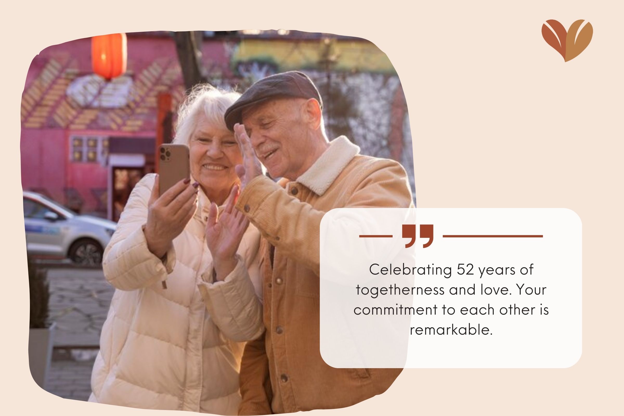 50 Perfect 52 Years Wedding Anniversary Wishes For Couples 2