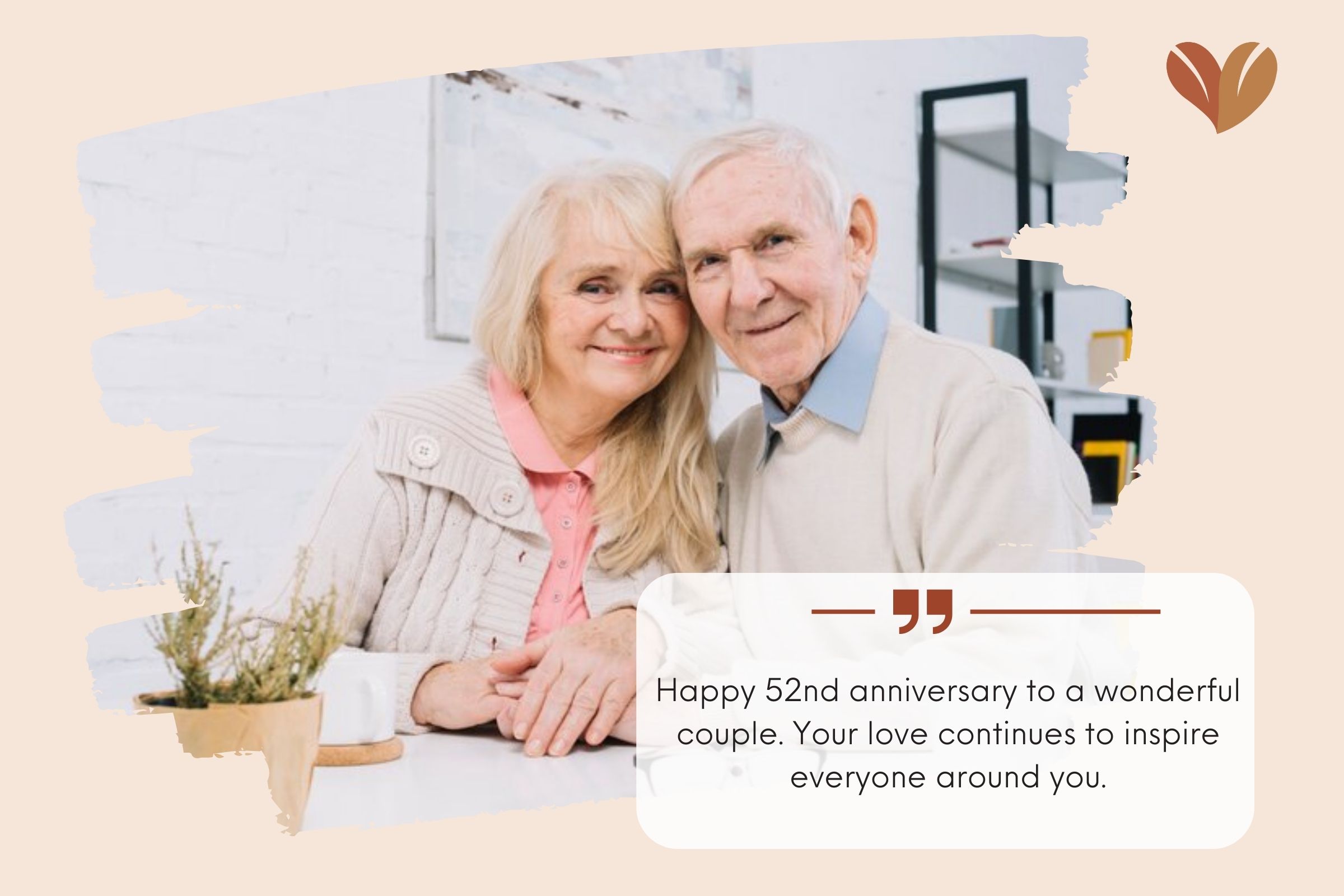 Inspirational 52 Years Wedding Anniversary Wishes For Couples