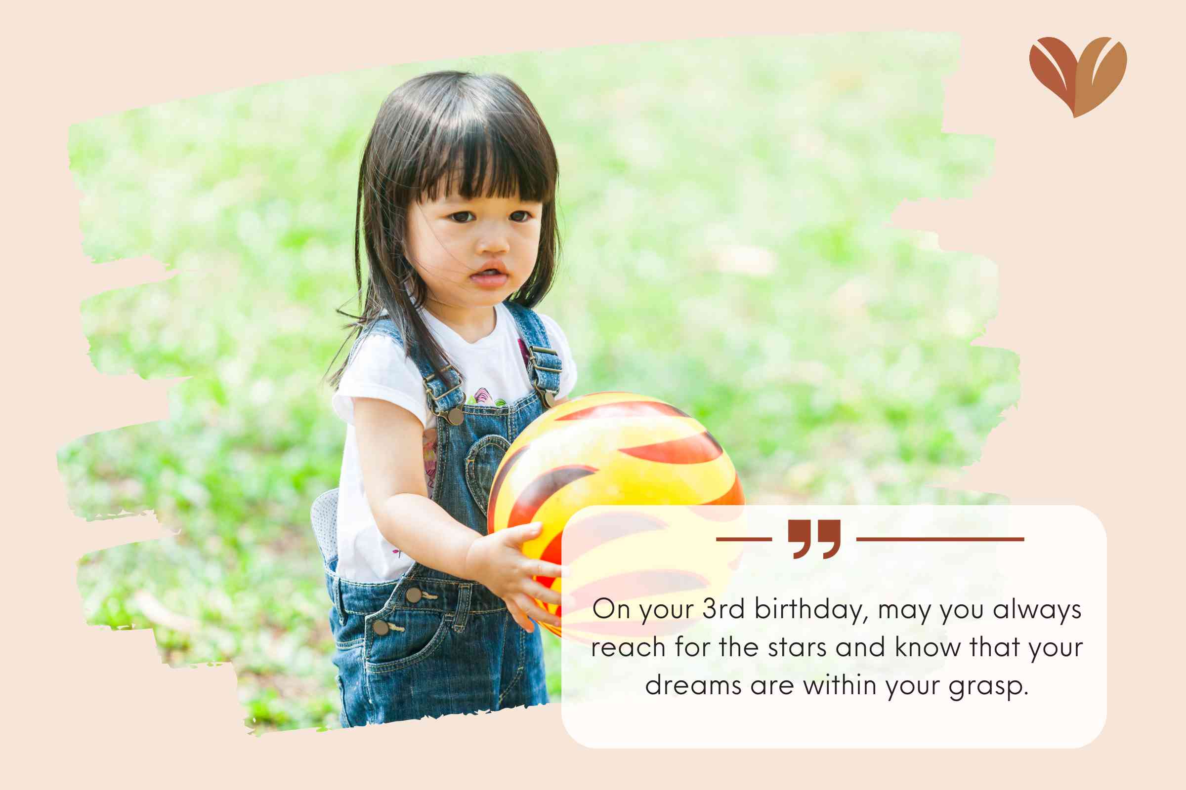 Inspirational 3rd Birthday Sayings For Daughter