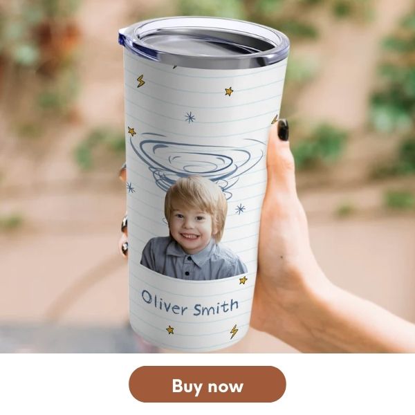 Customized 4th Birthday Gift For Nephew - Custom Tumbler