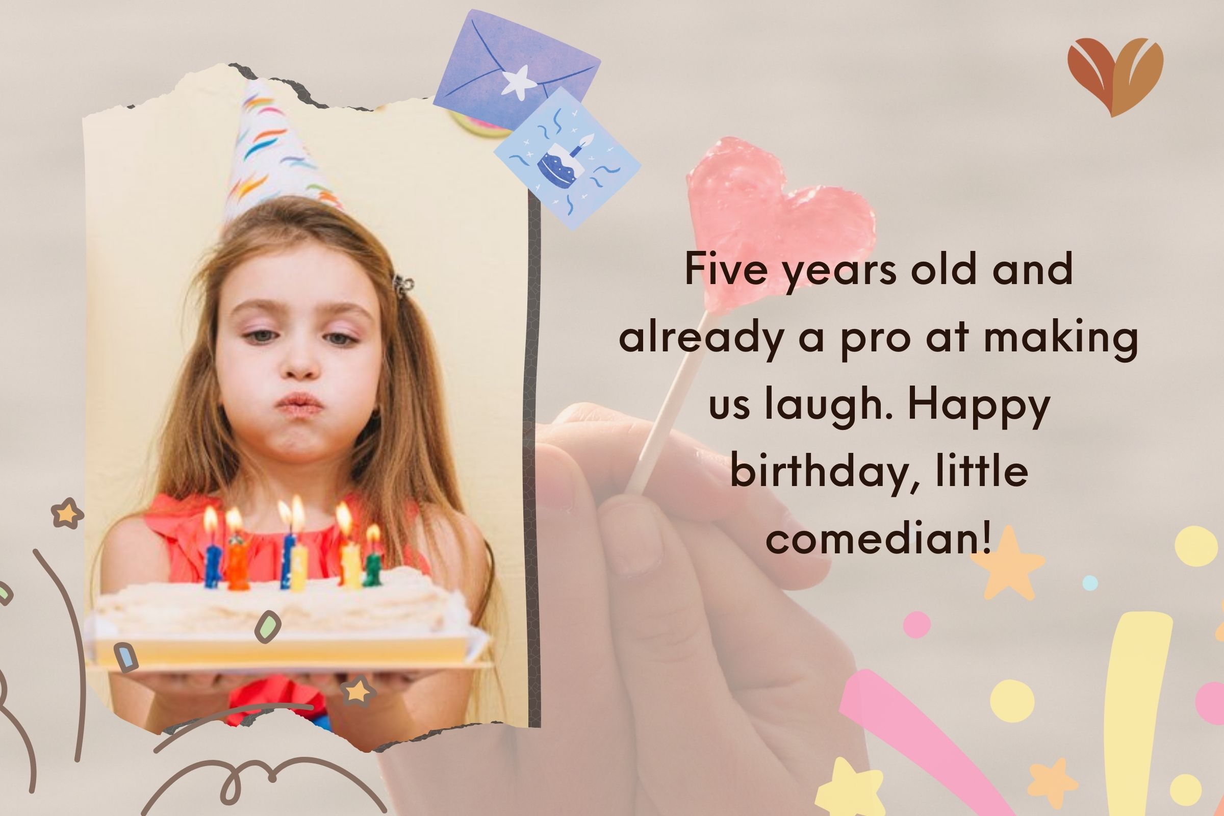 Funny Fifth Birthday Sayings For Granddaughter