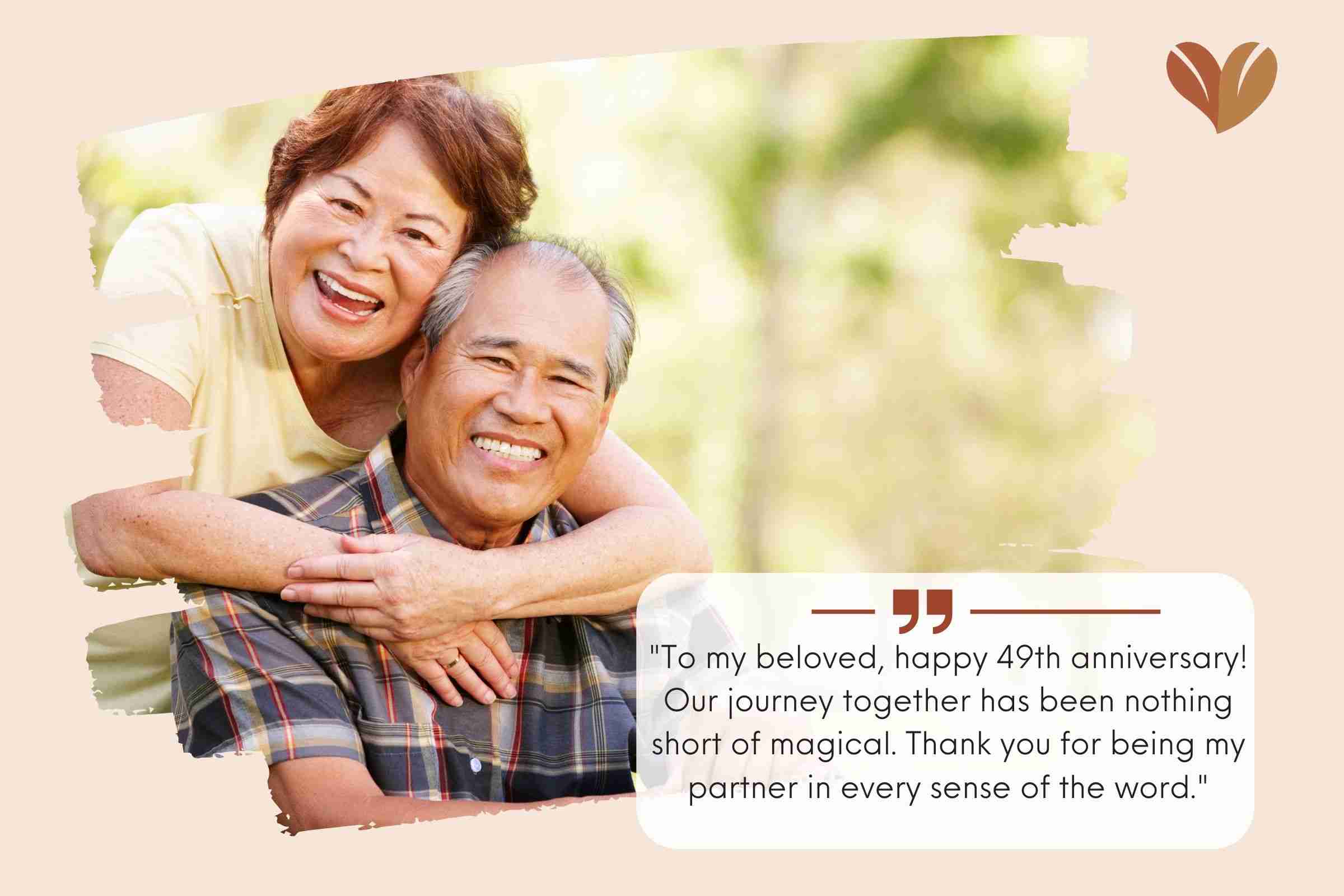 Happy 49th Wedding Anniversary Wishes For Spouse