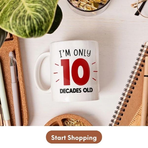 Customizable 10th Birthday Gift For Niece - Custom Mug From MyMindfulGifts